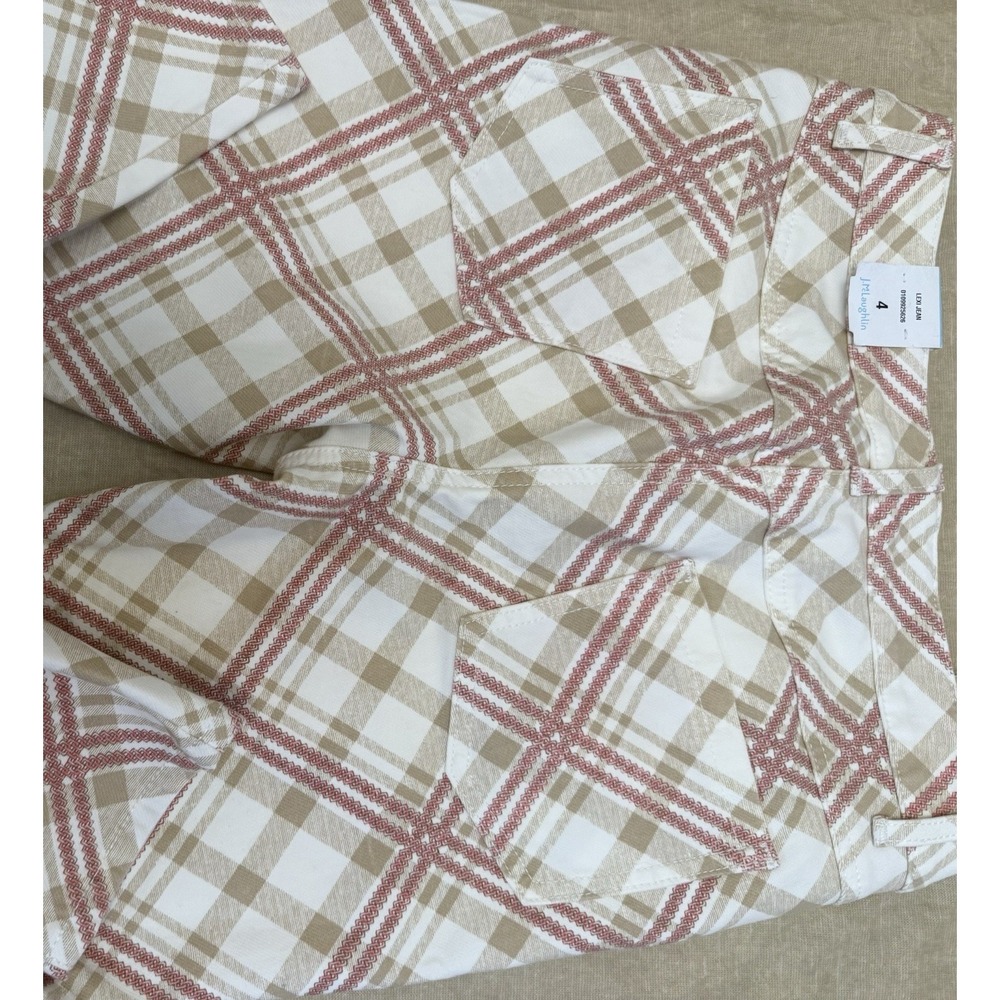j mclaughlin Women's Ladies Lexi Jeans Pants Mini Link Chains Size 4 New NWT - Picture 8 of 10